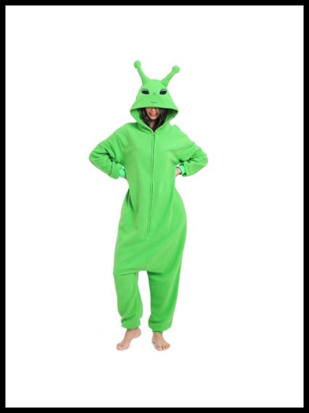 Fleece Onesie Pajamas Adult Cosplay Halloween One-Piece Sleepwear